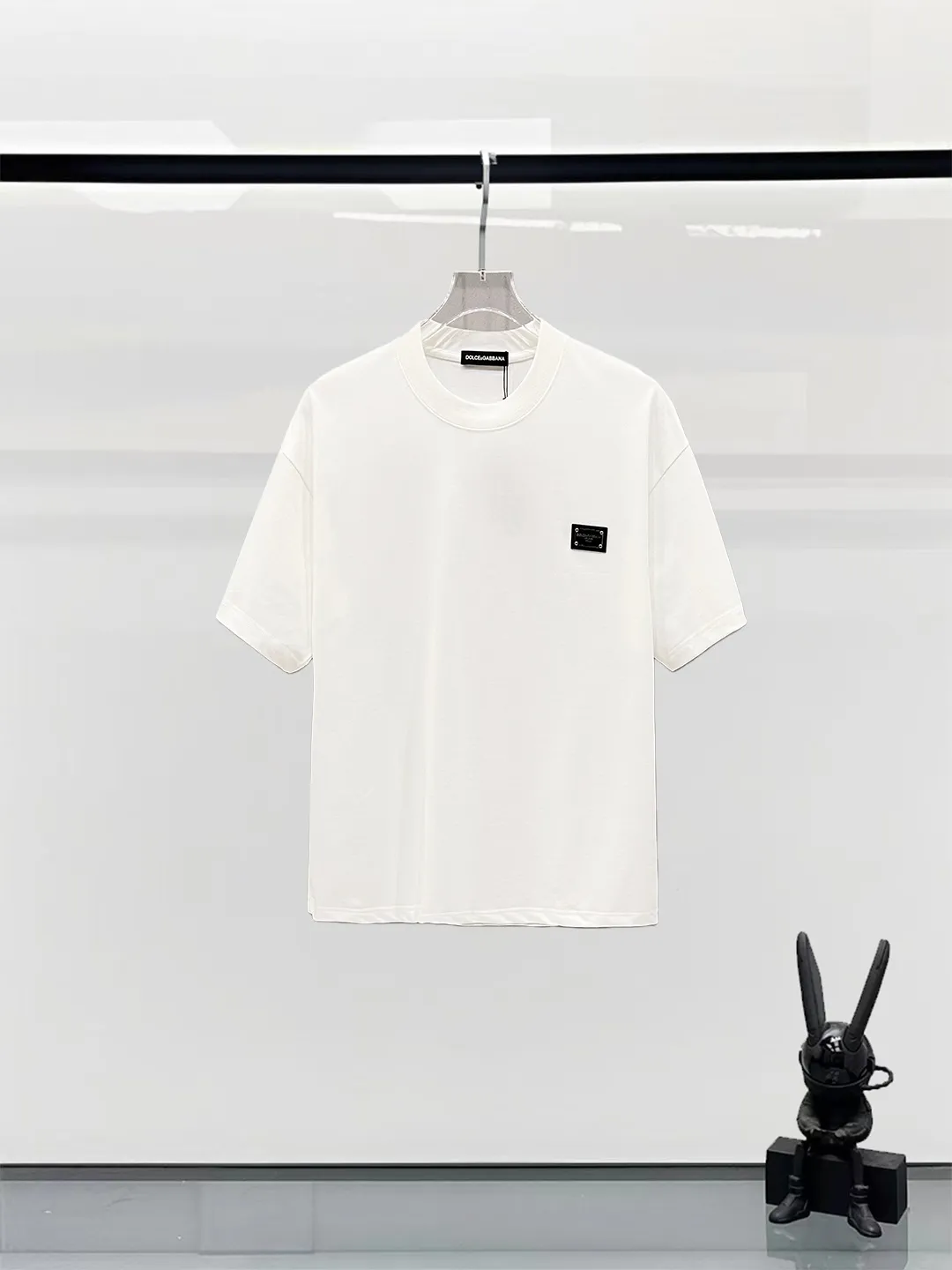 110👍DG logo Logo Same Style T Versatile ( ) : Black White Size：S M L XL
